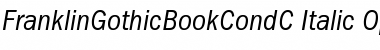 Download FranklinGothicBookCondC Font Download FranklinGothicBookCondC Font