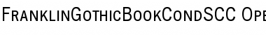 Download FranklinGothicBookCondSCC Font Download FranklinGothicBookCondSCC Font