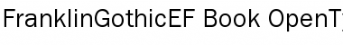 Download FranklinGothicEF Font Download FranklinGothicEF Font