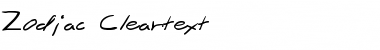 Download Zodiac Cleartext Font Download Zodiac Cleartext Font