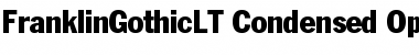 Download Franklin Gothic LT Font Download Franklin Gothic LT Font