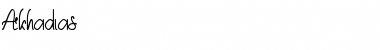 Download Akhadias Font Download Akhadias Font