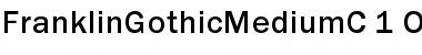 Download FranklinGothicMediumC Font Download FranklinGothicMediumC Font