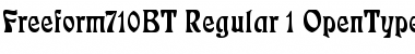 Download Freeform 710 Font Download Freeform 710 Font