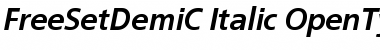 Download FreeSetDemiC Font Download FreeSetDemiC Font