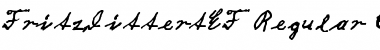 Download FritzDittertEF Font Download FritzDittertEF Font