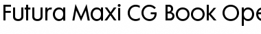 Download Futura Maxi CG Book Font Download Futura Maxi CG Book Font