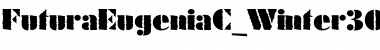 Download FuturaEugC_Winter30 Font Download FuturaEugC_Winter30 Font