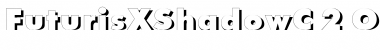 Download FuturisXShadowC Font Download FuturisXShadowC Font