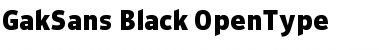 Download GakSans Font Download GakSans Font