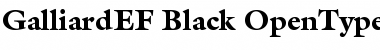 Download GalliardEF-Black Font Download GalliardEF-Black Font