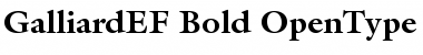 Download GalliardEF-Bold Font Download GalliardEF-Bold Font