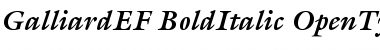 Download GalliardEF-BoldItalic Font Download GalliardEF-BoldItalic Font