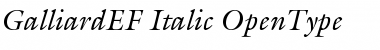 Download GalliardEF-Italic Font Download GalliardEF-Italic Font