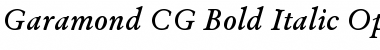 Download Garamond CG Font Download Garamond CG Font