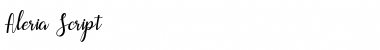 Download Aleria Script Font Download Aleria Script Font