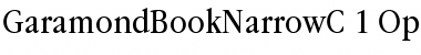 Download GaramondBookNarrowC Font Download GaramondBookNarrowC Font