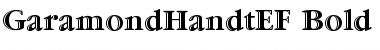 Download GaramondHandtEF Font Download GaramondHandtEF Font