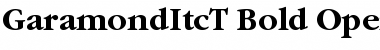Download GaramItcTBol Font Download GaramItcTBol Font
