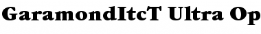 Download GaramItcTUlt Font Download GaramItcTUlt Font