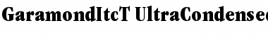 Download GaramItcTUltCon Font Download GaramItcTUltCon Font