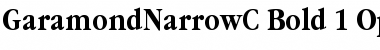 Download GaramondNarrowC Font Download GaramondNarrowC Font