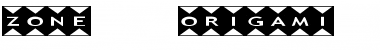 Download Zone23_Origami Font Download Zone23_Origami Font