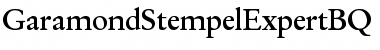 Download Garamond Stempel Expert BQ Font Download Garamond Stempel Expert BQ Font