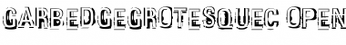 Download GarbedgeGrotesqueC Font Download GarbedgeGrotesqueC Font