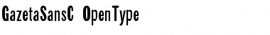 Download GazetaSansC Font Download GazetaSansC Font