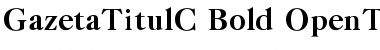 Download GazetaTitulC Font Download GazetaTitulC Font