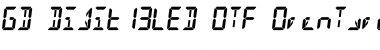 Download GD-Digit13LED-OTF Font Download GD-Digit13LED-OTF Font