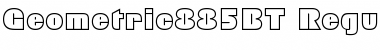 Download Geometric 885 Font Download Geometric 885 Font