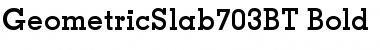 Download Geometric Slabserif 703 Font Download Geometric Slabserif 703 Font