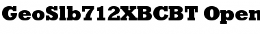 Download GeoSlb712XBC BT Font Download GeoSlb712XBC BT Font