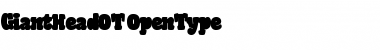 Download Giant Head OT Font Download Giant Head OT Font