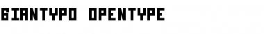Download GIANTYPO Font Download GIANTYPO Font
