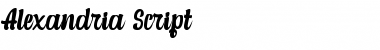 Download Alexandria Script Font Download Alexandria Script Font