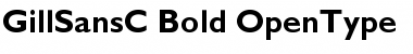 Download GillSansC Font Download GillSansC Font