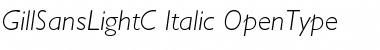 Download GillSansLightC Font Download GillSansLightC Font