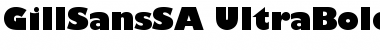 Download GillSans SA-UltraBold Font Download GillSans SA-UltraBold Font