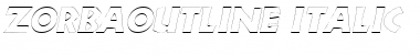 Download ZorbaOutline Font Download ZorbaOutline Font