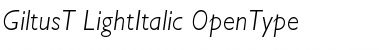 Download GiltuTLigIta Font Download GiltuTLigIta Font