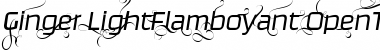 Download Ginger-LightFlamboyant Font Download Ginger-LightFlamboyant Font