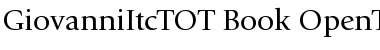 Download Giovanni Itc T OT Font Download Giovanni Itc T OT Font