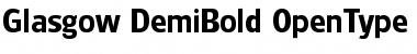 Download Glasgow-DemiBold Font Download Glasgow-DemiBold Font