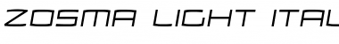 Download Zosma Light Font Download Zosma Light Font