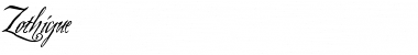 Download Zothique Font Download Zothique Font