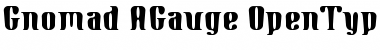 Download Gnomad-AGauge Font Download Gnomad-AGauge Font