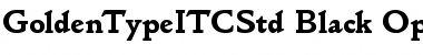 Download Golden Type ITC Std Font Download Golden Type ITC Std Font